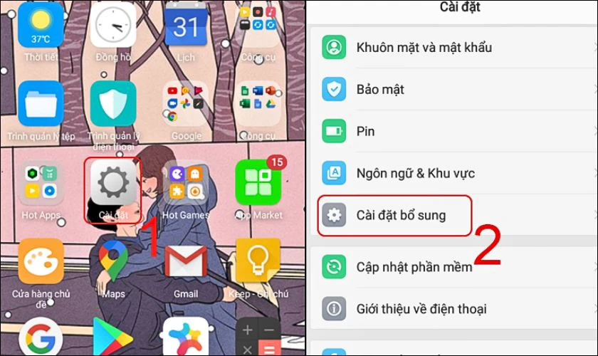 Hướng dẫn cài đặt bàn phím OPPO từ A-Z