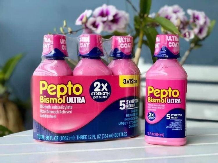 Pepto Bismol là một loại thuốc không kê đơn (OTC) nổi tiếng được sử dụng để điều trị các vấn đề về tiêu hóa